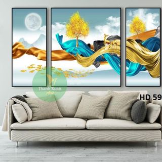 Tranh cavas, tranh trang trí, tranh treo tường, Decor
