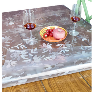 Tấm trải bàn khăn trải bàn PVC hoa văn chống thấm cách nhiệt dày 2mm