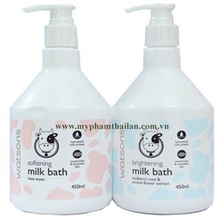 Sữa Tắm Bò Watsons Milk Bath Thái Lan giá sỉ