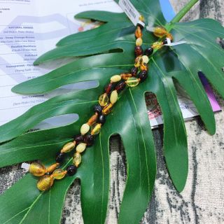 Vòng Tay Hổ Phách Amber Thiên Nhiên Cho Bé - ĐQMP