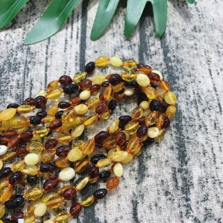 Vòng Tay Hổ Phách Amber Thiên Nhiên Cho Bé - ĐQMP