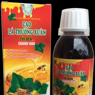 Cao Ho Lá Thường Xuân Tỏi Đen Chanh Đào