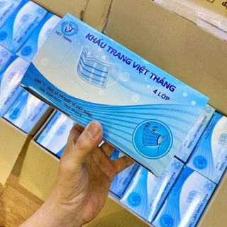 Khẩu trang y tế 4 lớp việt thắng