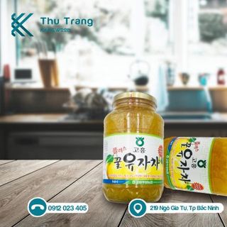 Mật ong chanh đào Hàn Quốc món quà sức khỏe