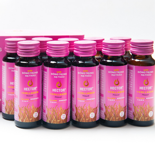 Nước Đông Trùng Hạ Thảo Collagen Hộp 10 Lọ X 50ml