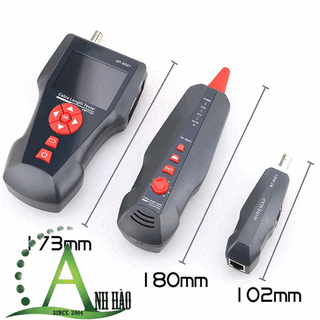 máy test mạng đa năng NF8601 cao cấp, kiểm tra mạng Rj11, Rn45, BNC, test POE