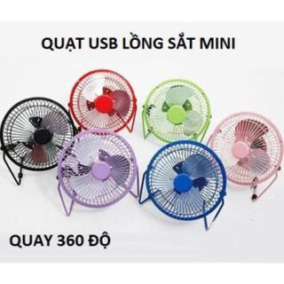QUẠT LỒNG SẮT CỔNG USB LOẠI NHỎ giá sỉ