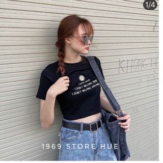 Áo croptop thêu hoa giá sỉ