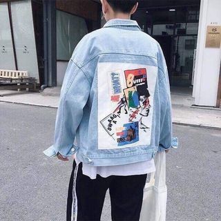Áo khoác jean nam [hot]