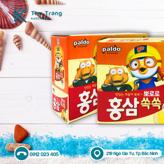 Nước hồng sâm trẻ em (vị cam, vị nho) - Bé khoẻ, ăn ngon