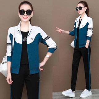 Đồ bộ thể thao thu đông nữ TT418