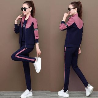 Đồ bộ thể thao thu đông nữ TT418