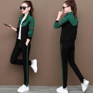 Đồ bộ thể thao thu đông nữ TT418