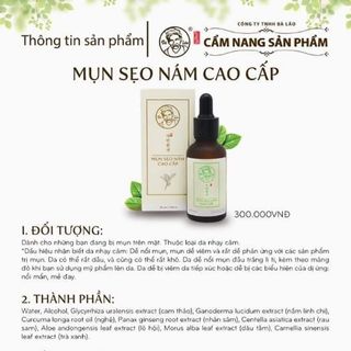 MỤN SẸO NÁM CAO CẤP