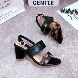 Giày sandal cao gót LVV