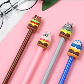 Bút nước gel hình đầu thú nhiều mẫu - GIÁ
