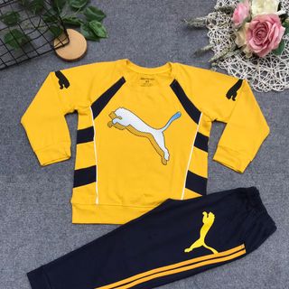 Bộ coton 4c bé trai Bo Gấu