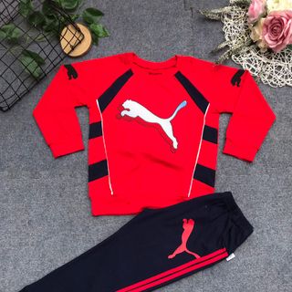 Bộ coton 4c bé trai Bo Gấu