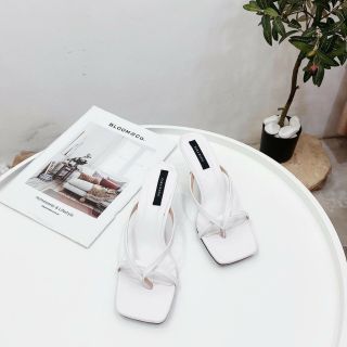 Dép kẹp cao gót dây mảnh