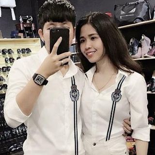 SƠ MI NAM VIỀN DÂY THÊU LOGO