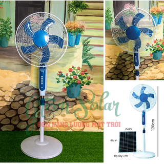 Quạt năng lượng mặt trời -- tự làm mát mà không dùng điện