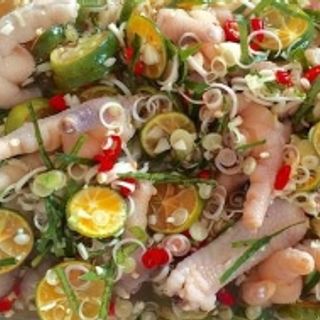 Chân gà sả tắc