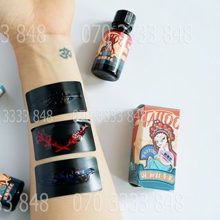 Mực Xăm Cao Cấp Giữ Màu 7-15day - MÀU ĐỎ