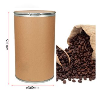 Thùng Giấy Tròn Các Tông Carton Fiber Drum Đường Kính 350 mm, dài 505 mm Dung Tích 25kg