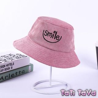 [HÀNG ĐẸP]Mũ Nón Bucket Nam nữ thêu Smile Tatitava