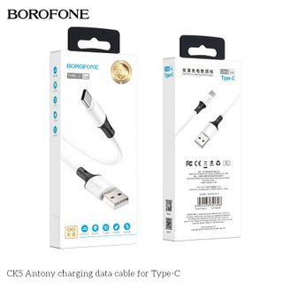 Dây Cáp Sạc CK5 BOROFONE Cổng Type-C 1m