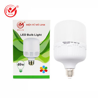 Bóng led buld trụ Mỹ Linh 40w