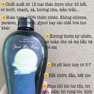 DẦU GỘI THANH MỘC HƯƠNG ĐẶC TRỊ RỤNG TÓC