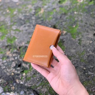ví namecard da bò pullup