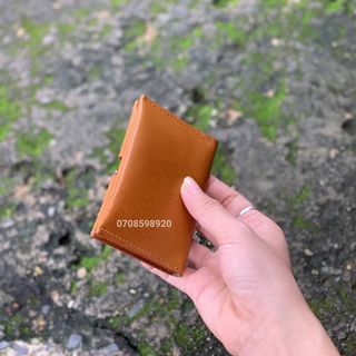 ví namecard da bò pullup
