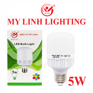 Bóng led buld trụ Mỹ Linh 5w