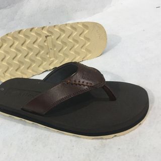 Dép kẹp quai da