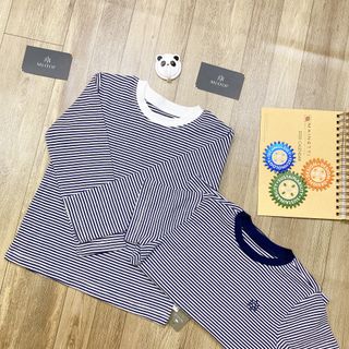 Áo tay dài sọc nhí 100% cotton