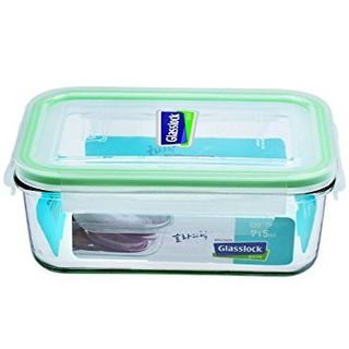Set 2 hộp đựng cơm văn phòng 715ml, hộp chia ngăn 1000ml kèm túi giữ nhiệt GLASSLOCK