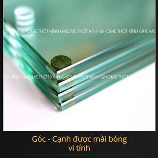 [Sỉ] Thớt kính cường lực trong suốt GHOME Kích thước 33x23cm