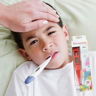 Nhiệt kế điện tử đo nhiệt độ trong 30s cho bé