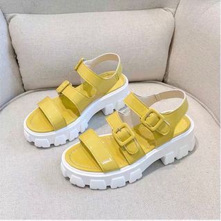 Giày sandal nữ khóa cài
