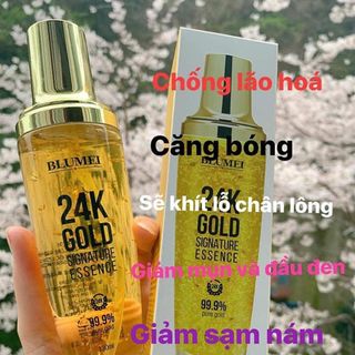 SERUM TINH CHẤT VÀNG BLUMEI LUXURY 24K GOLD AMPOULE 130ml