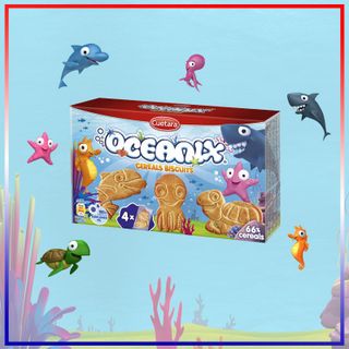 Bánh Quy Ngũ Cốc Oceanix (110G/hộp x 10 hộp/thùng)
