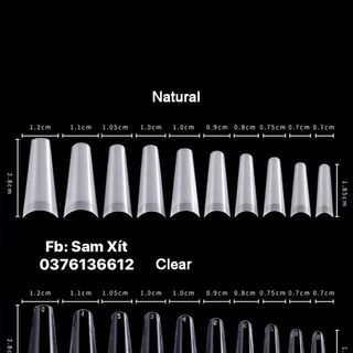 Móng nối form thang không cần dũa nail