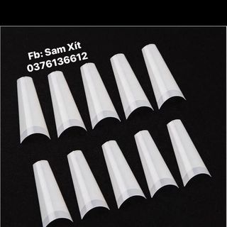 Móng nối form thang không cần dũa nail