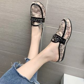 Giày sục lưới xích
