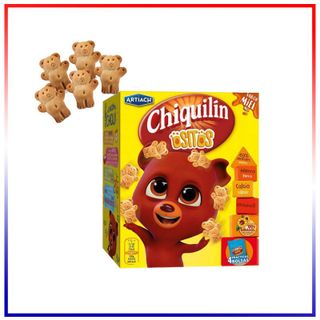 Bánh Quy Mật Ong Chiquilin Ositos (160g/Hộp x 12Hộp/Thùng)