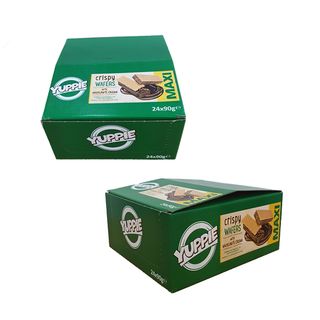 Bánh xốp kem hạt dẻ YUPPIE (90g/Gói x 24 gói/Hộp x 6 Hộp/Thùng)