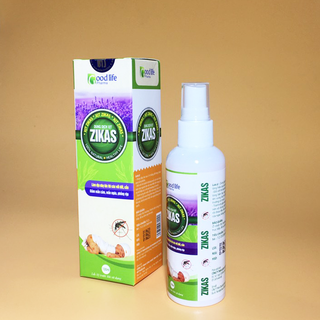 Xịt chống muỗi cho bé thảo dược an toàn Zikas