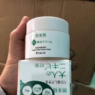 Kem dưỡng trị mụn - dưỡng trắng - Kracie Hadabisei 50g